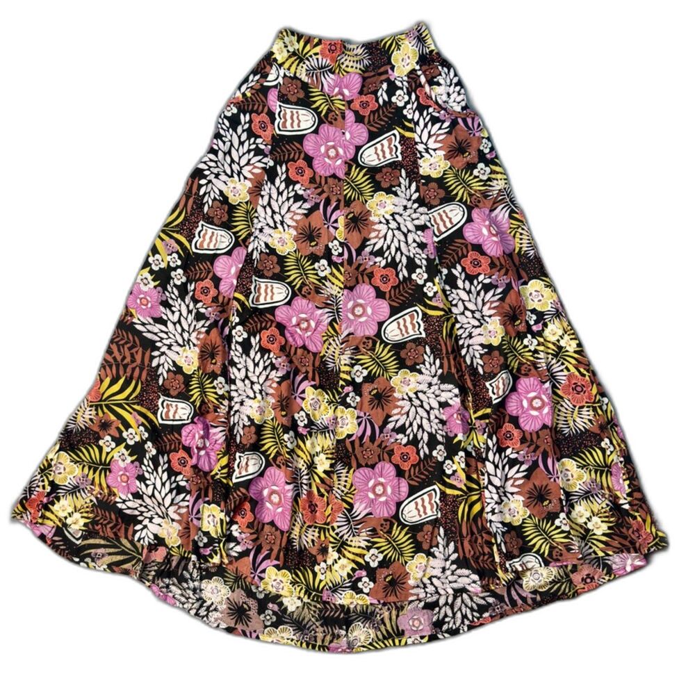 NWOT Dharma Imports Maxi Skirt with Pockets S/M